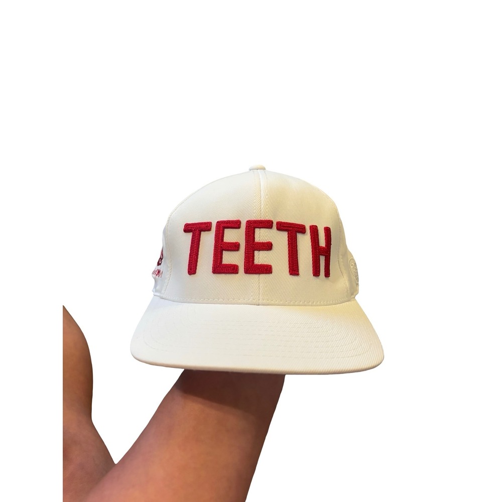 G/FORE Teeth of the Dog Casa de Campo Golf Hat White Red Snapback Cap Mens